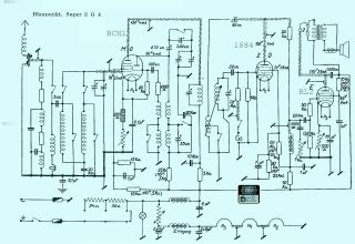 Blaupunkt 3 G 4 schematic circuit diagram